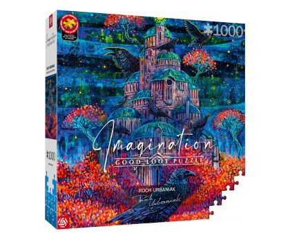 Puzzle z gier Good Loot Imagination Puzzle: Roch Urbaniak Twierdza Pani Kruków - 100